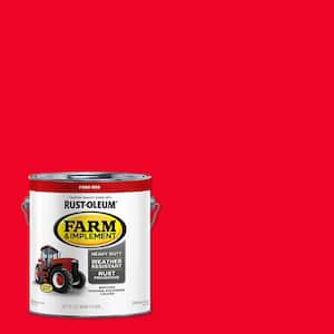 1 gal. Farm Equipment Ford Red Enamel Paint (2-Pack)