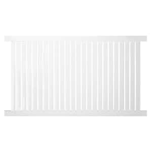 Hanover 4 ft. H x 6 ft. W White Vinyl Pool Fence Panel