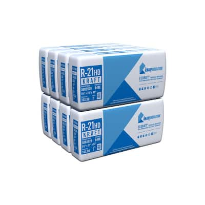 R-19 Kraft Faced Fiberglass Insulation Continuous Roll 15 in. x 39.2 f –  Denali Building Supply