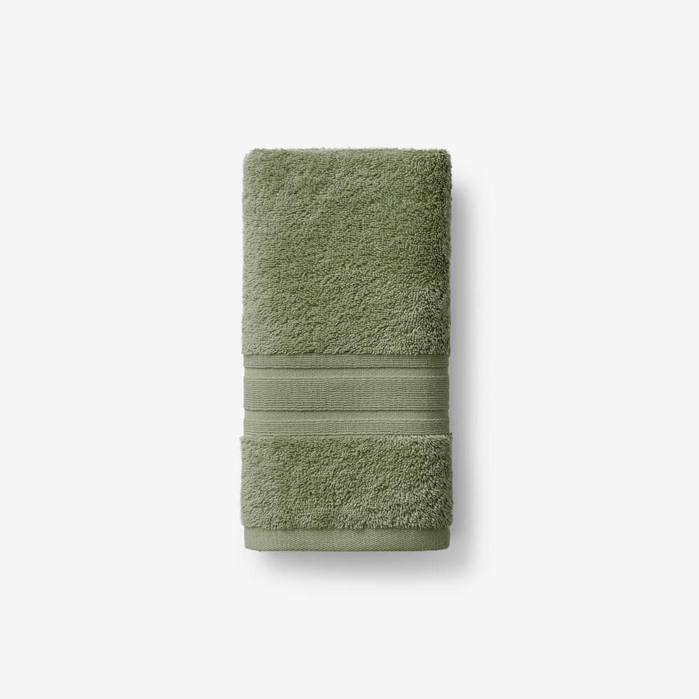 Moss green hand discount towels