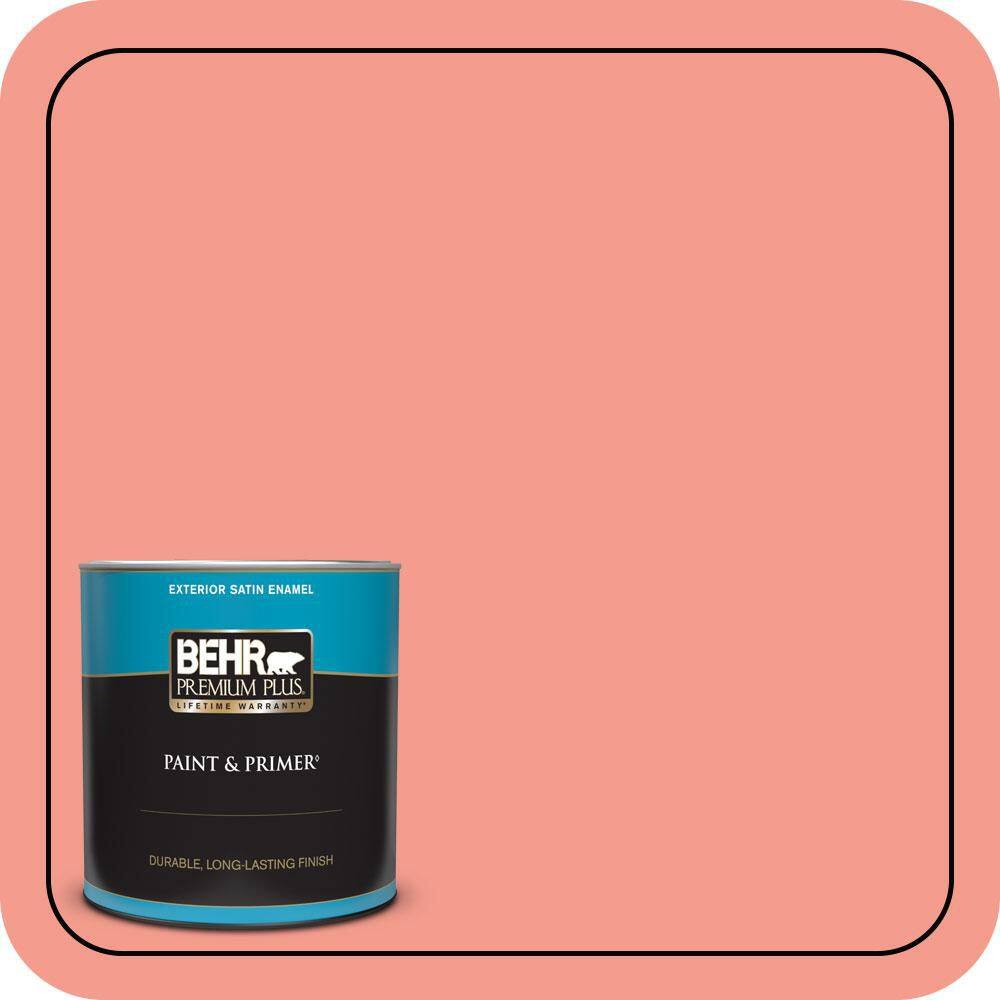 1 qt. #180B-4 Fruit Shake Satin Enamel Exterior Paint & Primer price history on PriceWatchPro