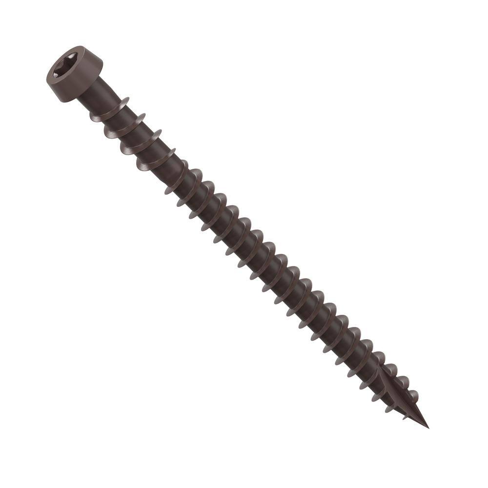 CAMO 10 21/2 in. Dark Brown Star Drive TrimHead Composite Deck Screw