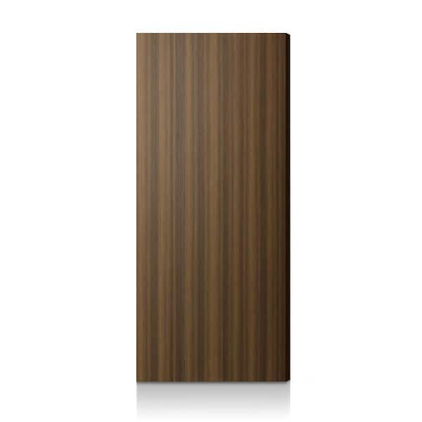 44 in. x 96 in. Light Brown Texture Flush Hollow Core Composite Interior Door Slab