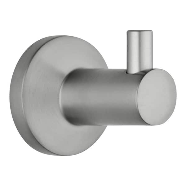 Dorind Single Knob Robe Hook in Brushed Nickel