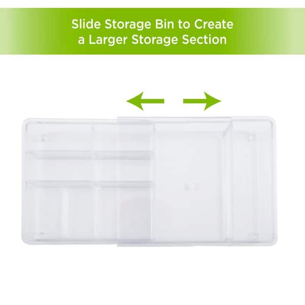 Kenney Storage Made Simple Multi Purpose Storage Bin Bathroom