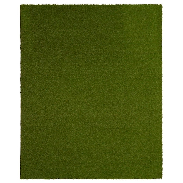 TrafficMaster Pet 7.5 ft. x 13 ft. Green Artificial Grass Rug