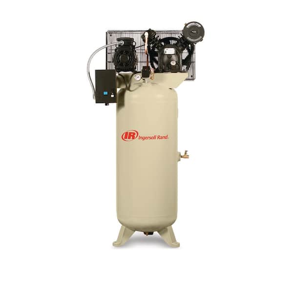 Ingersoll Rand Type 30 Reciprocating 60 Gal. 5 HP Electric 200-Volt 3 Phase Air Compressor