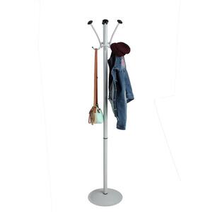 Silver Metal Clothes Rack 14.25 in. W x 71.5 in. H
