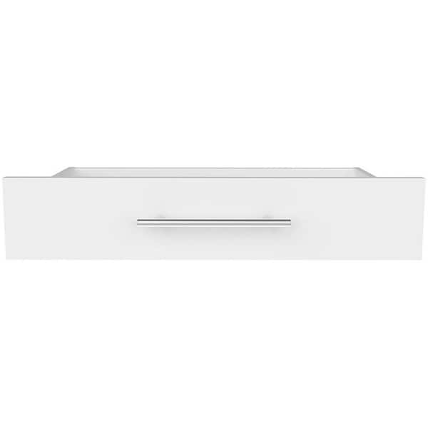ClosetMaid Style+ 5 in. x 25 in. White Modern Drawer Kit for