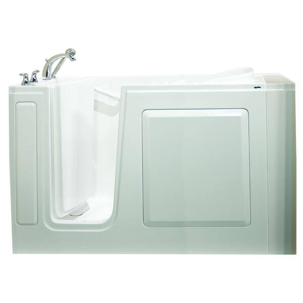 Safety Tubs Value Series 51 in. x 31 in. Walk-In Whirlpool and Air Bath Tub in White