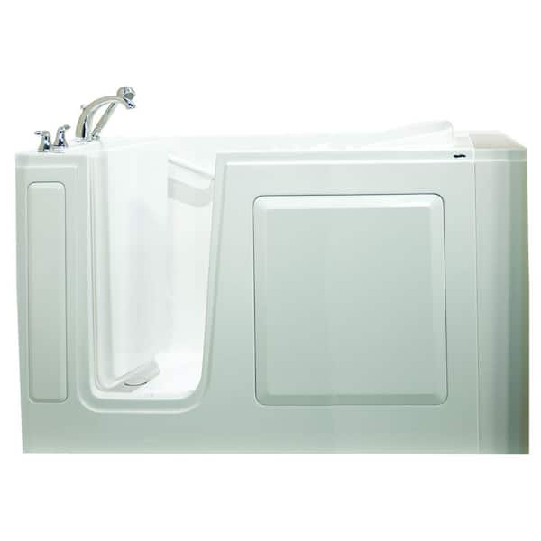 Safety Tubs Value Series 51 in. x 31 in. Walk-In Whirlpool Tub in White