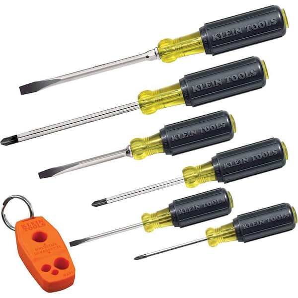 Rust Resistant 6 Phillips and Flat Head Tips Screwdrivers Insulated Screwdriver Sets Needle Nose Pliers,Craftsman Tool Bag Magnetic Screwdriver 