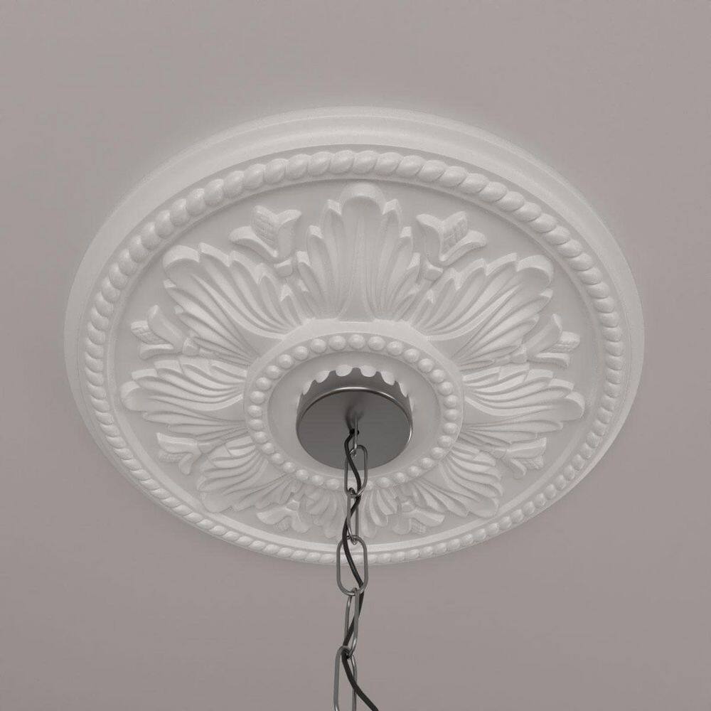 Edinburgh 18'' White Primed Ceiling Medallion