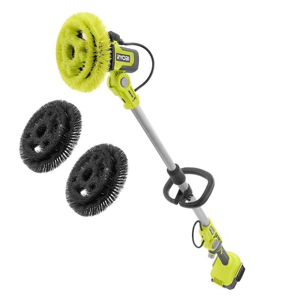 RYOBI ONE+ 18V Cordless Soap Dispensing Scrubber (Tool Only