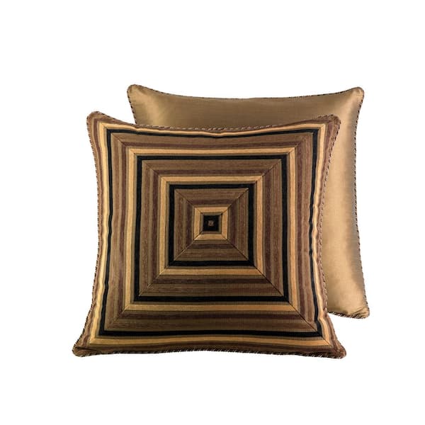 Unbranded Reilly Black Euro Sham