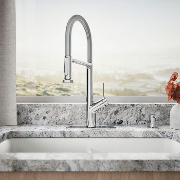 Rea S1 マクロ付き KOHLER Setra Single-Handle Semi-Professional Kitchen Sink Faucet
