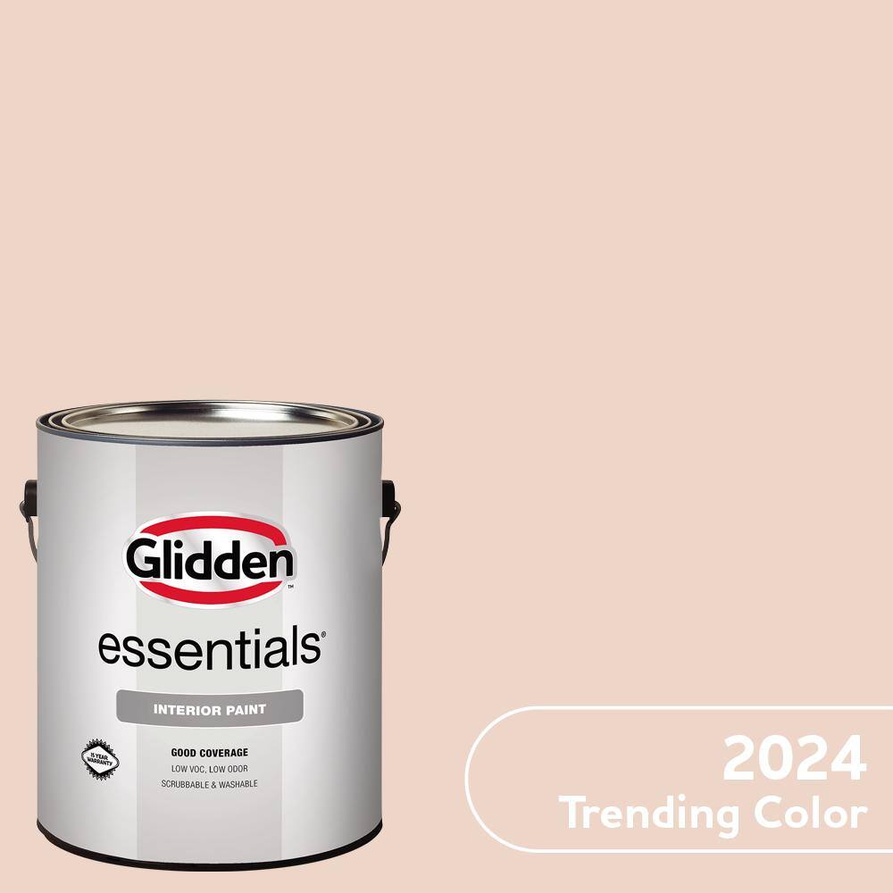 Glidden Essentials 1 Gal. PPG10702 Blush Beige Eggshell Interior Paint