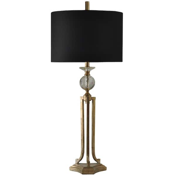 Vintage Gold Table Lamp With, Tall Buffet Lamps
