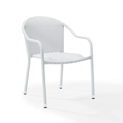 White - Outdoor Dining Chairs - Patio Chairs - The Home Depot