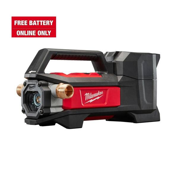 Milwaukee M18 18-Volt 1/4 HP Lithium-Ion Cordless Transfer Pump  