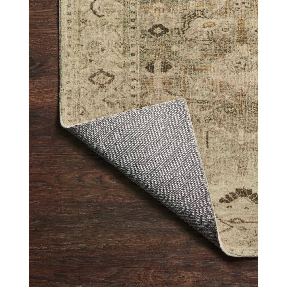 Margot Antique Sage Rectangular Stain-Resistant Synthetic Rug