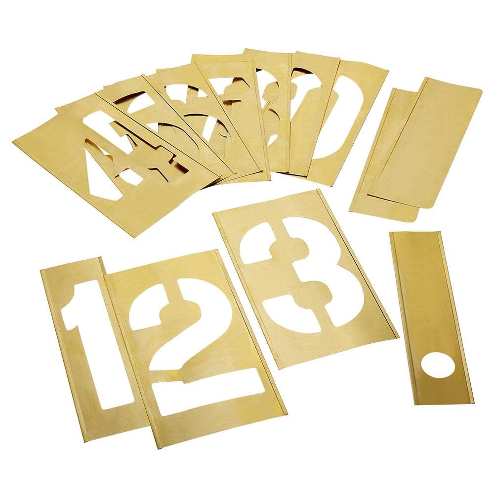 Metal Numerical Stencils at Rs 100/piece