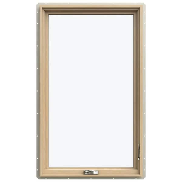 36 in. x 54 in. W-5500 Left-Hand Casement Wood Clad Window