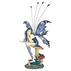 9 in. H Sapphire the Pepperwand Fairy Statue