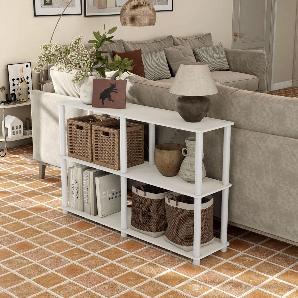 Reviews for Furniture of America Quincy 30.1 in. Tall White Engineered ...