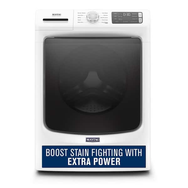 4.5 cu. ft. White Stackable Front Load Washing Machine with 12-Hour Fresh Spin, ENERGY STAR