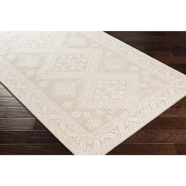 Kayseri Gray Traditional 9 ft. x 12 ft. Indoor Area Rug