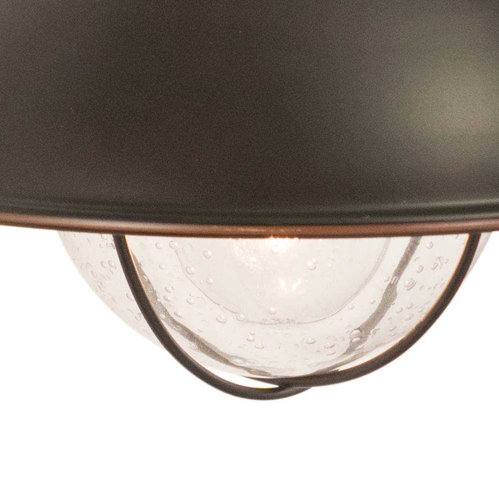 Harwich Burnished Bronze Nautical Outdoor Wall Sconce