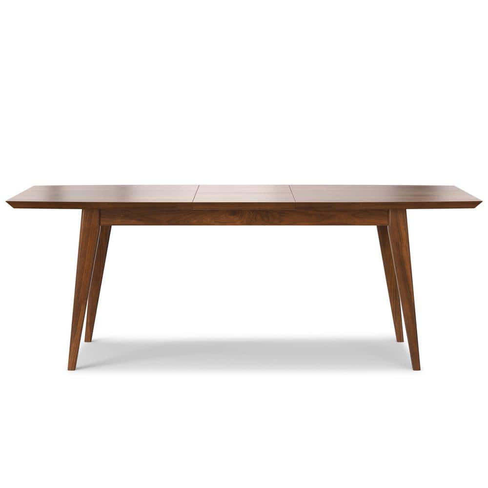 Walnut Mid-Century Modern Extendable Dining Table for Eight