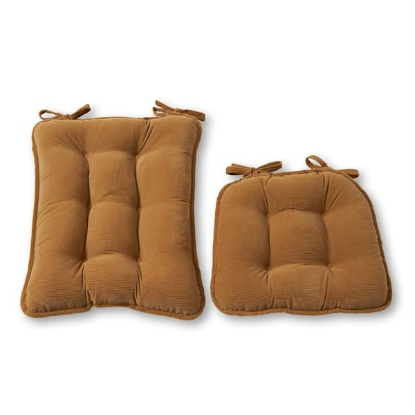 Greendale Home Fashions Cherokee Khaki 2-Piece Rocking Chair Cushion Set