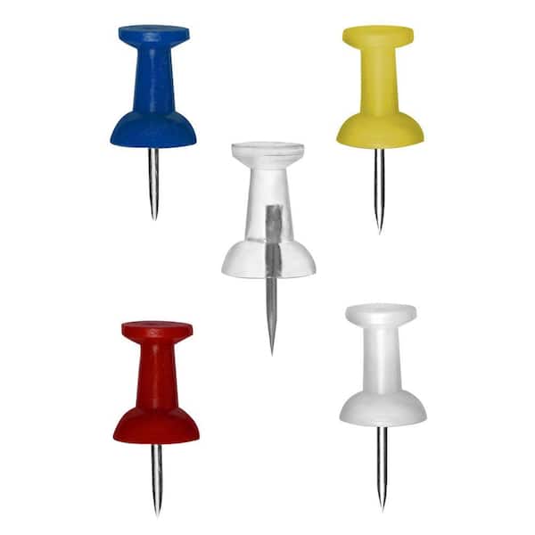 Hillman Assorted Push Pin (16-Pack) 122643 - The Home Depot
