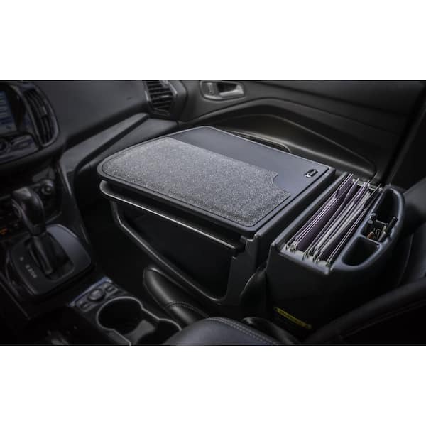 AutoExec GripMaster Car Desk with Power Inverter and Phone Mount
