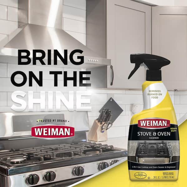 Weiman Ceramic and Glass Cooktop Cleaner - 10/2Ounce - Stove Top Daily  Cleaner 