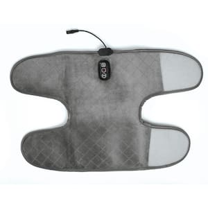 CALMING HEAT 12 in. x 24 in. Massaging Weighted Heating Pad CWT05112 - The  Home Depot