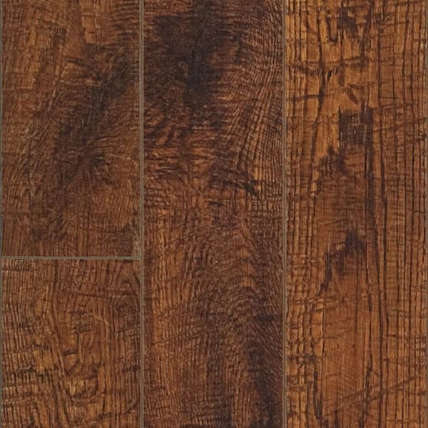 Pergo XP Hand Sawn Oak 10 mm T x 4.87 in. W x 47.87 in. L Laminate Flooring (13.1 sq. ft. / case)