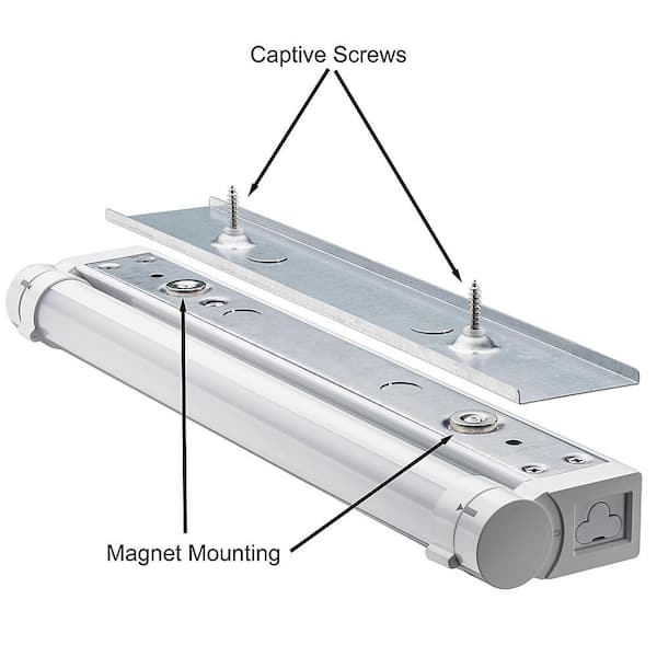 ETI Lighting 15W 32 Under Cabinet Light, Linkable, Adjustable Beam, Dimmable, 3000K (ETi Lighting 53505111)