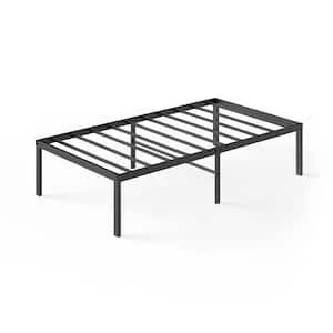Yelena Black Metal Twin Platform Bed Frame