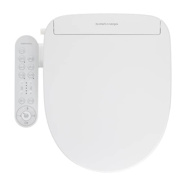 Photo 1 of Bidetmega 200 Electric Bidet Seat for Round Toilets in White