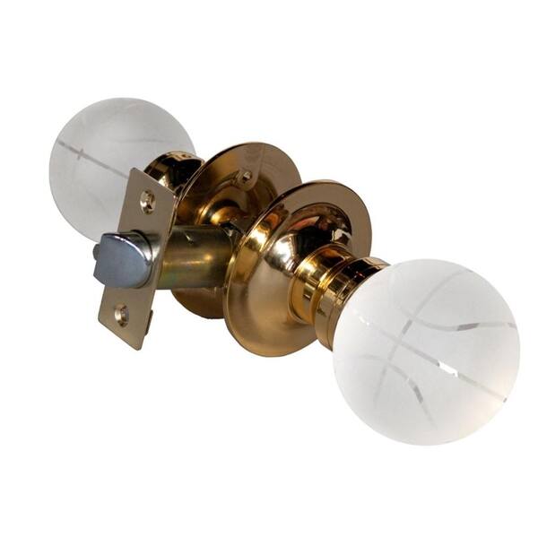 Krystal Touch of NY Basketball Crystal Brass Passive Door Knob with LED Mixing Lighting Touch Activated