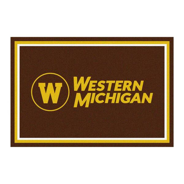 FANMATS NCAA - Western Michigan University Brown 8 ft. x 5 ft. Indoor ...