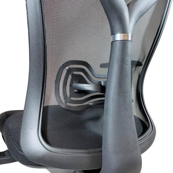 x Rocker Office Oscar High-Back Ergonomic Mesh Office Chair - Black