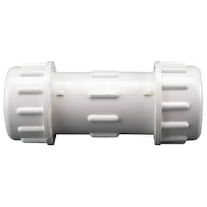 1-1/4 in. x 1-1/4 in. PVC Compression Coupling