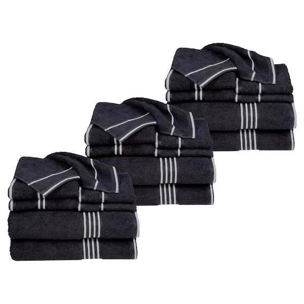 https://images.thdstatic.com/productImages/82f4cbf9-9c53-4252-8518-8fd694e4692f/svn/black-with-white-stripes-lavish-home-bath-towels-67-0022-bl-3-64_600.jpg