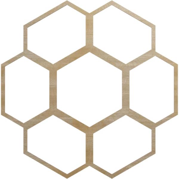 Ekena Millwork 0.25 in. x 40 in. x 40 in. Wood Medallion Moulding