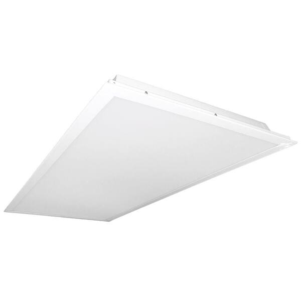 Unbranded MAXCOR T3V 2 ft. x 4 ft. White LED Multi-Volt Ceiling Troffer