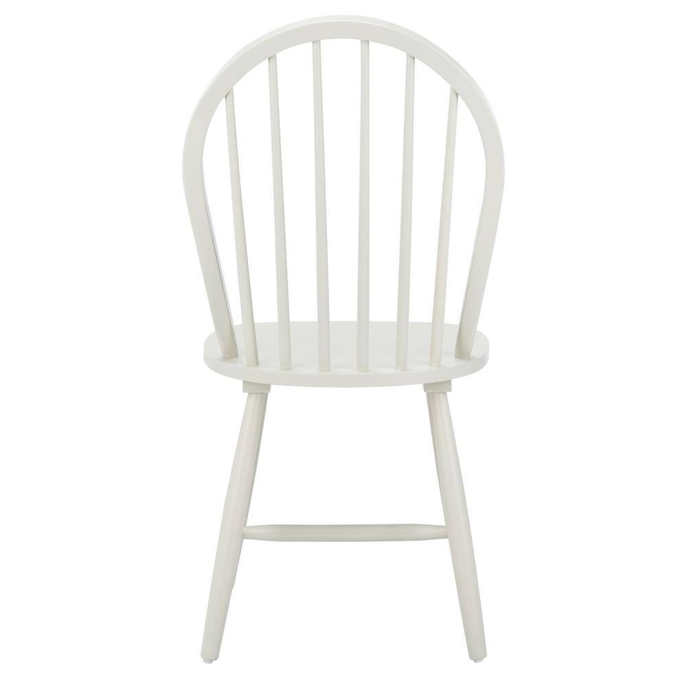 Camden Off-White High Back Windsor Side Chair Set
